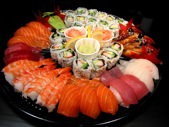 What sushi can be on a diet, and which ones should be avoided?