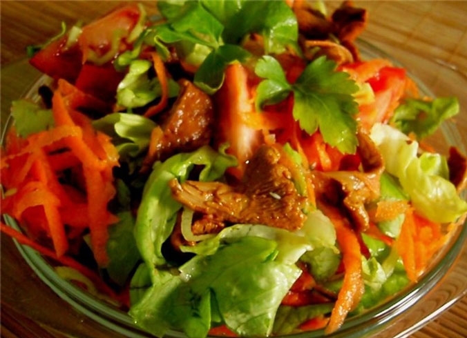 Salade diététique légère
